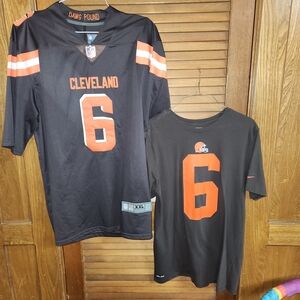 NFL Cleveland Jersey - Brown and Orange